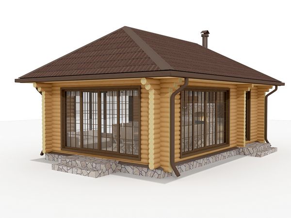 3D проект беседки