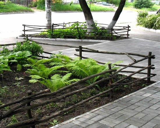 Деревянные заборы для дачи