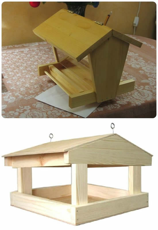 кормушка для птиц из дерева
